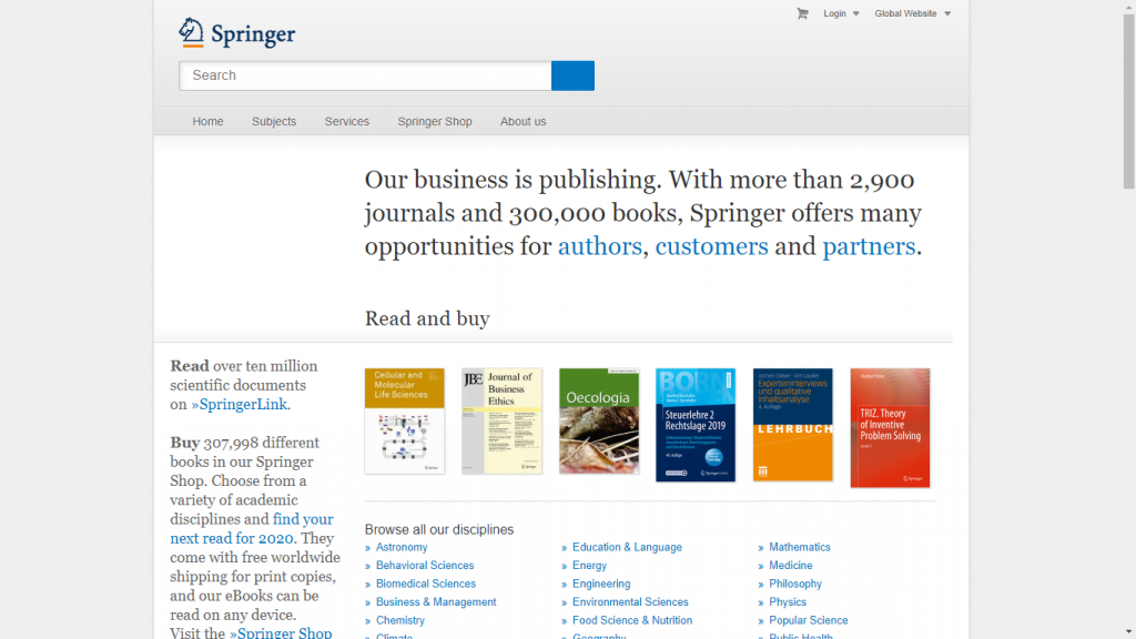 Download Jurnal Internasional di Springer