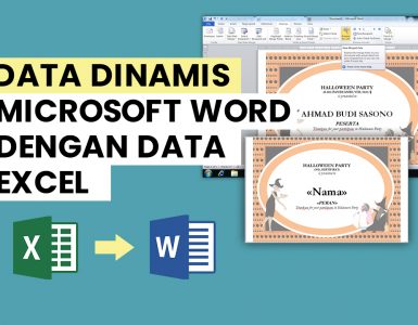 Buat Data Dinamis microsoft word dengan data excel PanduanBS