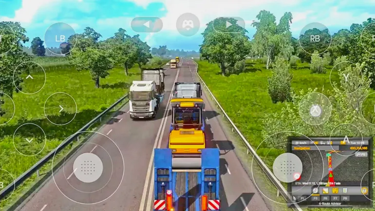 Euro Truck Simulator 2 Android Gameplay